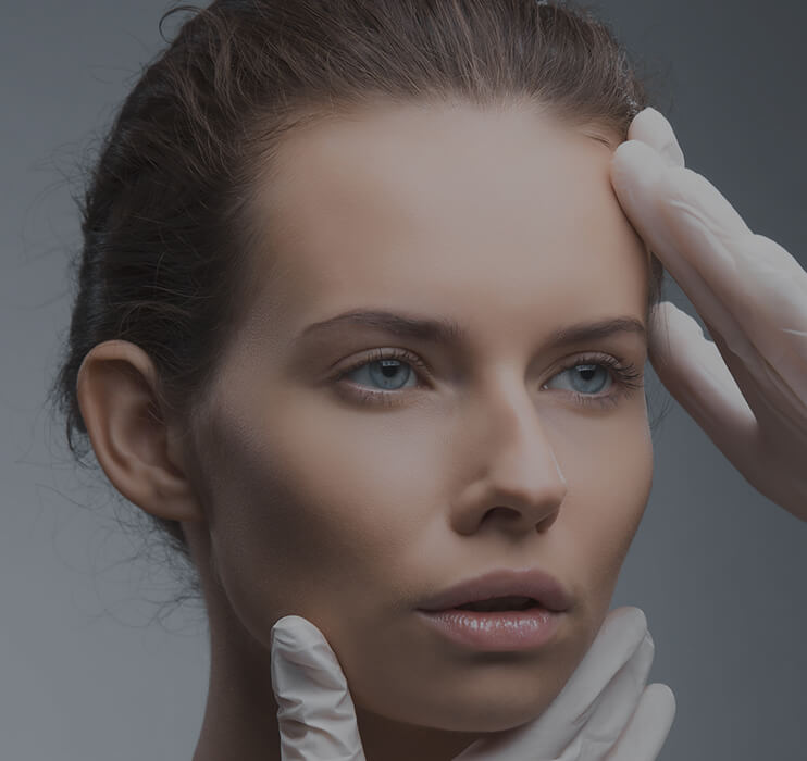 Woman with smooth skin used as a link to the microinfusion facial services page at Point of View Medical Aesthetics
